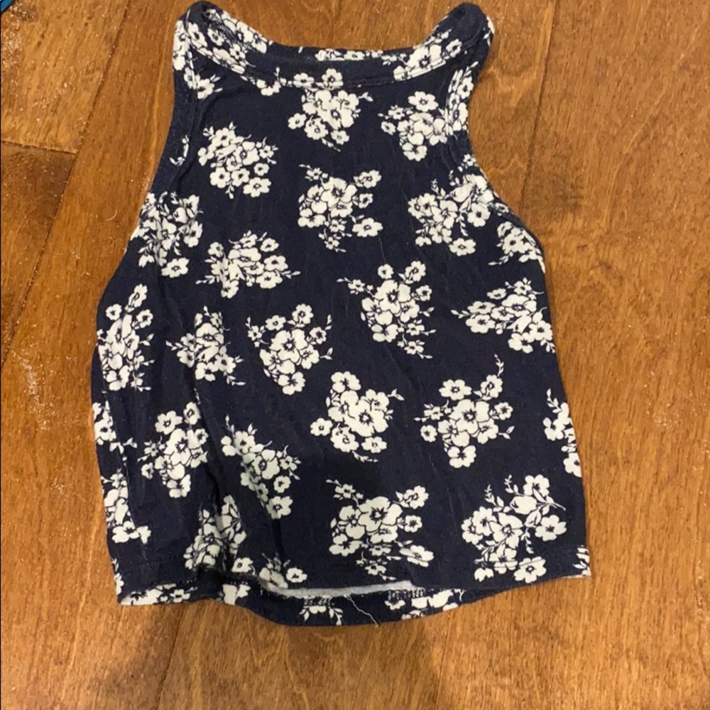 blue flower shirt from aeropostale